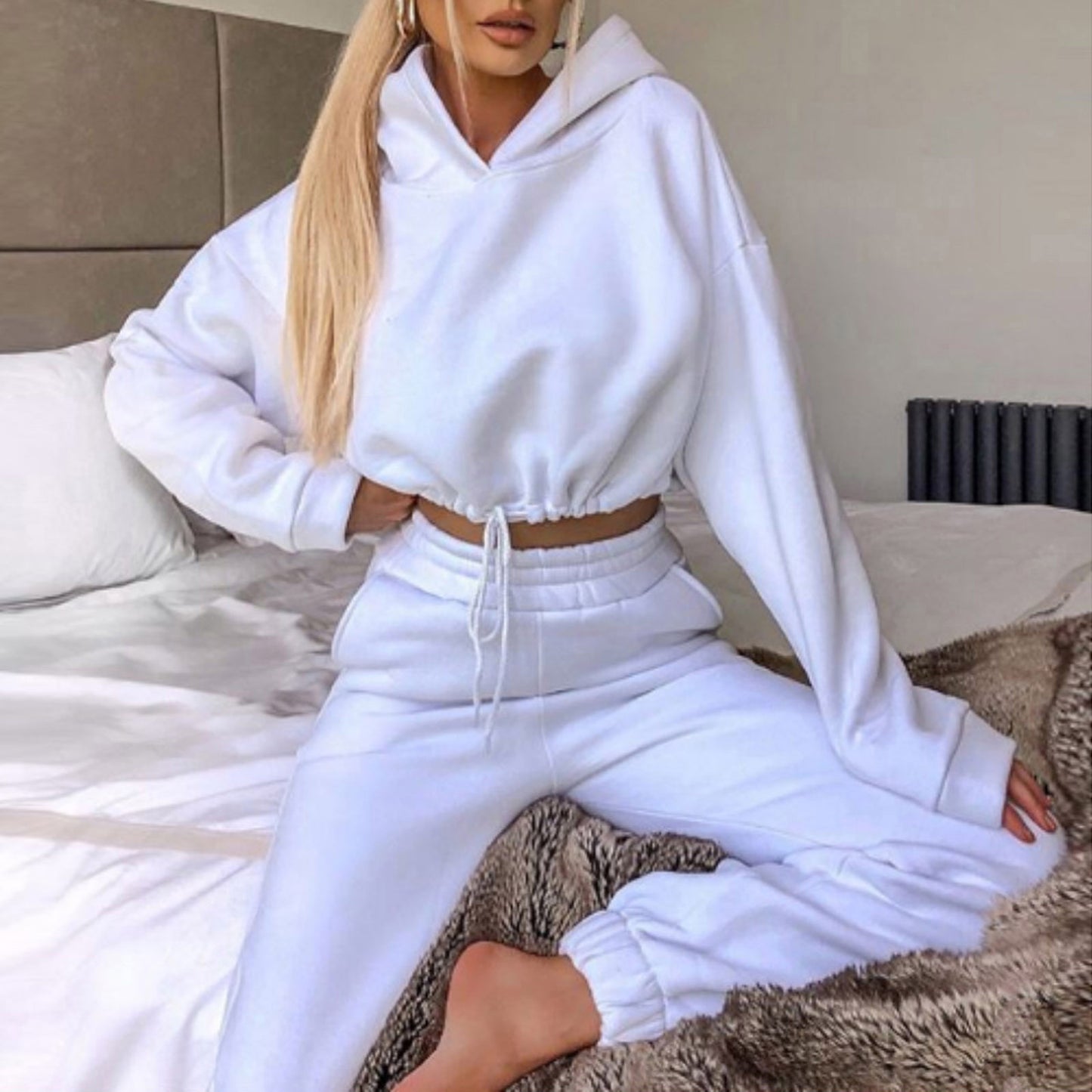 Crop Top TrackSuit 2 Piece